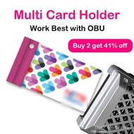 OBU Card Holder for FlashCard, Nets, CashCard Multi Card Holder Cover