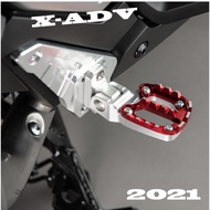 For HONDA X-ADV 750  XADV 750 X ADV 750 X-ADV 750 2021 Motorcycle accessories Folding Rear Foot Pegs Footrest Pedal Pass