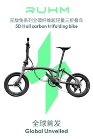 RUHM 5DII 碳纖維摺疊車