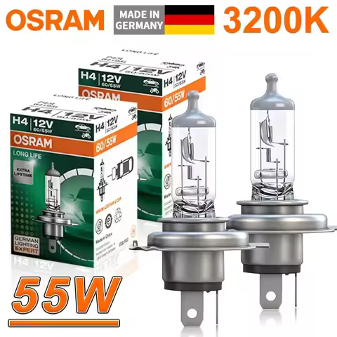OSRAM Original Long Life 64210L H7 55W PX26d H4 High Low Beam H1 H3 H11 HB3 HB4 9005 9006 Car Light 