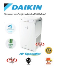 Daikin (MC40XVMM) Streamer Air Purifier | Air Cleaner