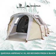 AIR SECOND 4.1 XL FRESH & BLACK TENDA INFLATABLE UNTUK 4 ORANG CAMPING HUJAN-HikeZone