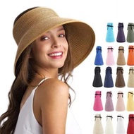 Women's FASHION Hat ANTI UV Hat Beach Hat FASHION Ribbon Hat TA