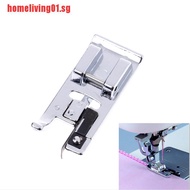 HLSG Overlock Vertical Presser Foot for Sewing Machine Brother Janome Snap on Foot