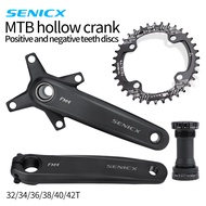 SENICX FM4 Hollow Integrated Crankset 104BCD Narrow Wide Single Chainring Modification Kit for Mount