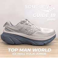 SAUCONY GUIDE 18 men / FOSSIL DUSK / RUNNING SHOE
