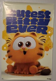美國 加拿大代購 各$150 加菲貓大電影 電影海報 海報 poster 加菲貓電影 加菲 加菲貓 garfield grafield 海報 毛公仔 阿的