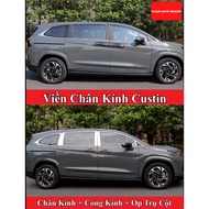 Curved Glass Rim, Hyunhdai Custin Glass Trim 2023, 2024+