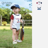 Bubaby Bubaby | (1M-18M) Short-sleeved chip Body Newborn round neck Sporty BU cotton SCT2304SP | Gen