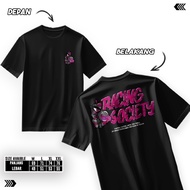 KATUN RACING SOCIETY T-Shirt - RACING SOCIETY Shirt - 30s Semi Cotton Material, Cool to Wear - Men's