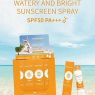 Hasaya Girl Water And Bright Sunscreen spray HG001 SPF50PA+++ 150 ml.