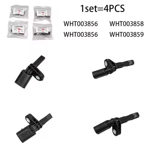 1Set WHT003856 WHT003857 858 859 ABS Wheel Speed Sensor For VW Passat B6 Jetta Golf 5 6 Tiguan A3 Q3
