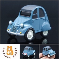 KAIYODO CAPSULE-Q 1/64 Car Model: CITROEN 2CV Roof Defect No.1 <Collect/Toy Car/Pull back>