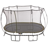 Springfree สปริงฟรีแทรมโพลีนที่กระโดดรุ่น O92 ขนาด (2.4X4 ม.)รับน้ำหนักได้ 200-300 กก.พร้อมชุดรั้วตา