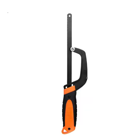 Mini Metal Saw with Extra 1 Piece Bi-Metal Blade, Aluminum Small Hack Saw for Wood Plastic