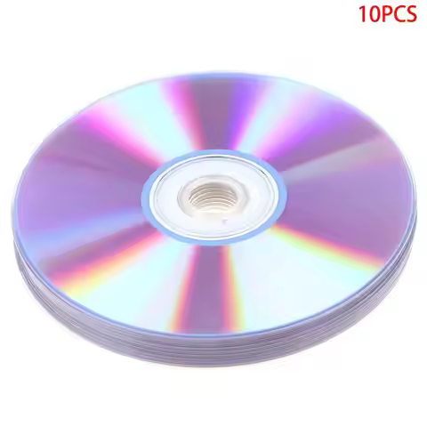 【C】10Pcs 3724/3725 CD-R Blank Discs Recordable Compact Disc 700MB/80min/52x CD-R BLANK Discs 4.7GB/1