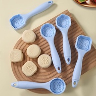 Mooncake Mould Household Mung Bean Cake Mould Hand-Pressed Creative Mooncake Print Snowskin Mooncake