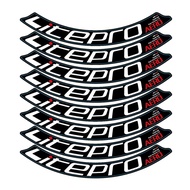 Litepro AERO S42 406 451 Wheelset Double Wall Super Aluminum T10 Wheels Rims Stickers