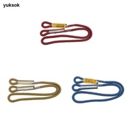 yuksok 80cm/100cm 25KN 8mm Diameter Prusik Eye-to- for Arborist Rock Climbing Caving Ziplining