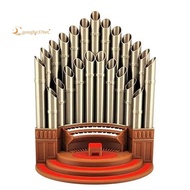 Pipe Organ Pen Pencil Holder, Funny Pen Holder Desktop Decoration, Pipe Organ Shaped Desktop Pen Hol