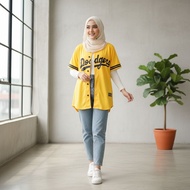 Unisex Dodgers Yellow Baseball Jersey