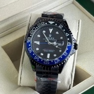 Rolex GMT master II jam tangan Lelaki Quartz Analog stainless steel watches with free box