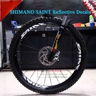 SAINT Mountain Bike Bicycle two wheels set Rim Stickers for MTB DH
