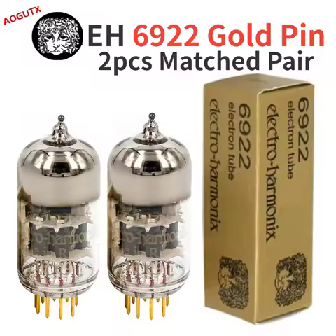 Aogutx EH 6922 Vacuum Tube Gold Pin Replaces 6922 E88CC ECC88 6DJ8 6N11 HIFI Audio Valve Electronic 
