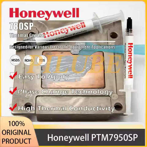 Honeywell PTM7950SP Phase Change Thermal Silicone Grease for CPU GPU and Heat Sink Applications Orig