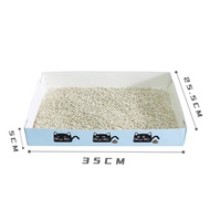 ยอดฮิต derZ441 - /◙ Disposable Litter Flodable Paper Trays Cardboard Safe Toilet for Pets