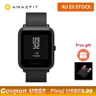 International Version Huami Amazfit Bip IP68 GPS Smart Watch 45 Days Standby Support Strava Heart ra