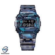 Casio G-Shock DW-5600NN-1D DW-5600NN Digital Glitch Blazing Design Translucent Mens Watch