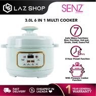 Senz 3L 6 in 1 Multi Cooker with Pressure Cooker SZ-PC618 | Hamilton Beach 10 in 1 34502-SAU Multifunction Electric Pressure Cooker Stainless Steel