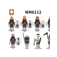 New Product Toy Payne Miship Ninja Konoha Anime Compatible with WM6112 Naruto Ninja Building Blocks 
