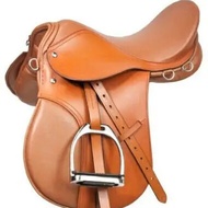 High Quality All Purpose Show Jumping Leather Horse Saddle English Horse Racing Products From India 