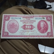 A1. uang kuno Indonesia 10 gulden nica federal sepuluh gulden