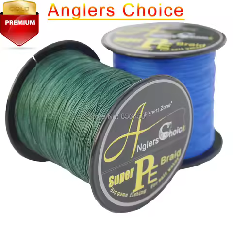 Anglers Choice Japanese100% PE Braided Fishing line 500m Multifilament Fishing lines 40lb 80lb100lb 