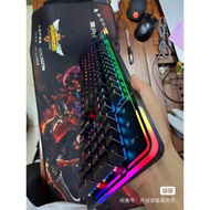 Dareu CK550 mechanical keyboard with RGB border, likenew product with hotswap