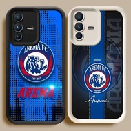 BI66 Arema FC Casing for VIVO Y75 V23 Y200 V23E V50 Lite 5G White Black