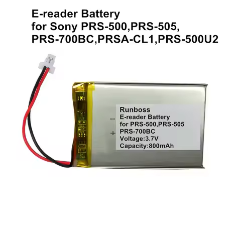 800mAh E-reader Battery LIS1382(J) for Sony Portable Reader PRS-500, PRS-505, PRS-700BC,PRSA-CL1,PRS