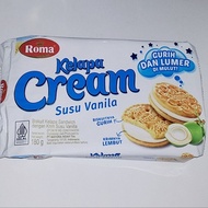 Biskuit Roma Kelapa Cream Susu Vanila 180gr