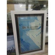 Minimalist Frame 12R (30x40cm) 12RP (30x45cm) Black White Glass Wall Decoration