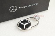 【DIY PLAZA】M-Benz 賓士 原廠 鑰匙圈 黑色 LOGO版 A B C E S M R GLK CLA