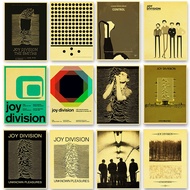 Vintage Poster Division Joy happy split Kraft retro retro rock old poster post punk band painting re