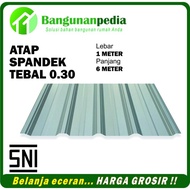 AA4 BP - Atap spandek sni harga per lembar panjang 6 meter