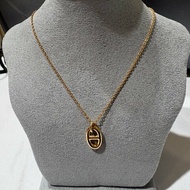 Hermes經典Farandole系列豬鼻子LOGO項鍊