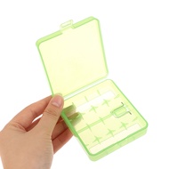[North Bring] 4-section 18650 Battery Transparent Storage Box Hard Case Holder With Metal Hook Rechargeable Battery Power Bank Plastic Case