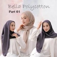 DOWN PRICES !! BELLA SQUARE 4-SQUARE HIJAB / BELLA SQUARE MUSLIMAH 4-SQUARE HIJAB