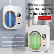 Room Air Freshener Spray Wall-Mounted Aroma Diffuser Indoor Aroma Diffuser Automatic Spray Aroma Diffuser Essential Oil Diffuser Household Diffuser Toilet Fragrance Hotel Hotel Humidifier Bedroom