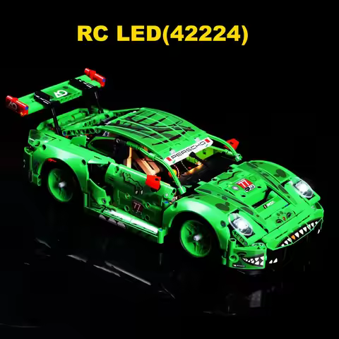 Remote Control RC Led Lighting Kit For Lego 42224 racing car building block bricks (only light no mo